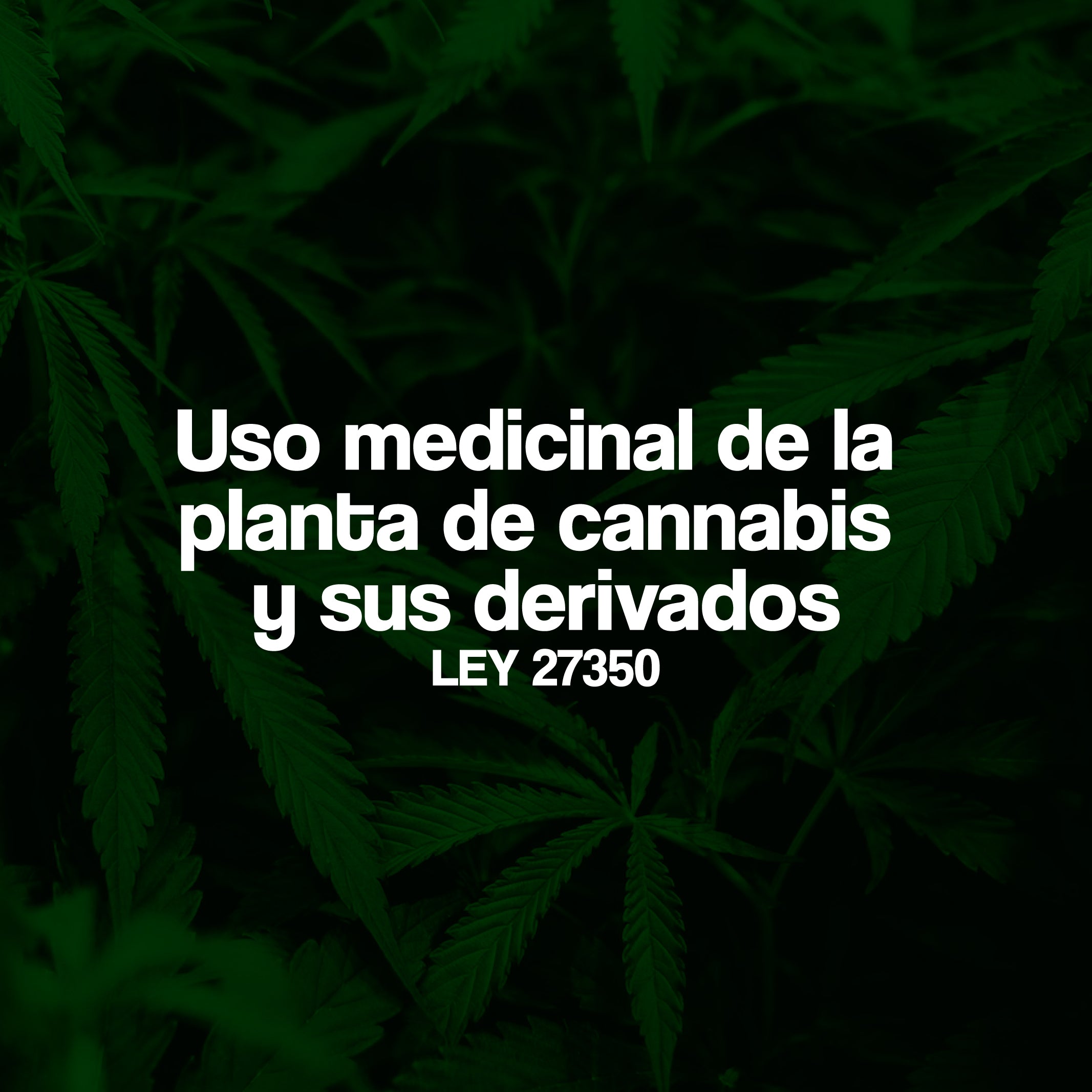 INVESTIGACION MEDICA Y CIENTIFICA DEL USO MEDICINAL DE LA PLANTA DE CANNABIS Y SUS DERIVADOS